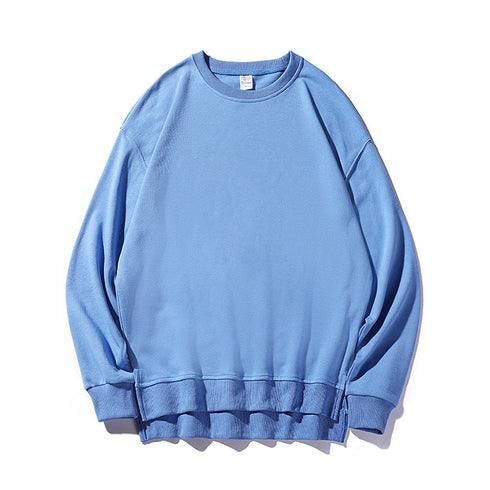 Basic Unisex Long-Sleeve Plus Size Sweatshirt