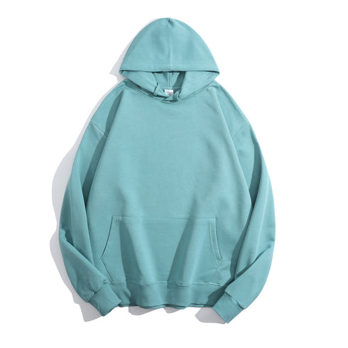 Blank Casual Unisex Long Sleeves Hoodies with Pocket
