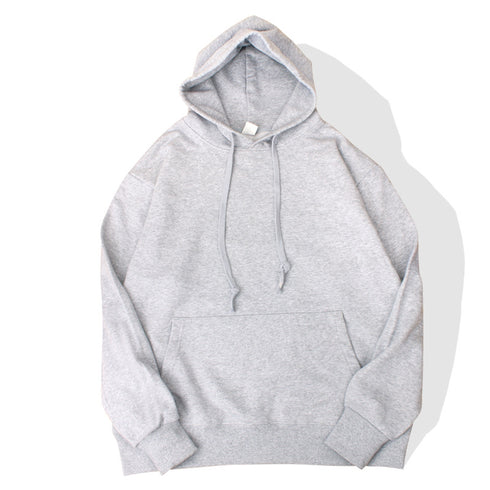 Blank Casual Unisex Long Sleeves Hoodies with Pocket