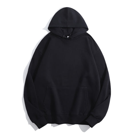 Blank Casual Unisex Long Sleeves Hoodies with Pocket