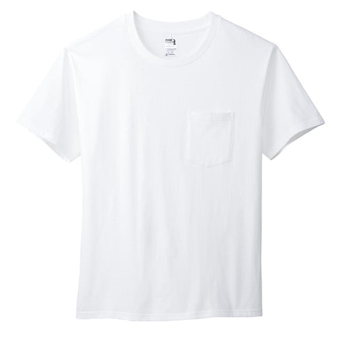 Blank Workwear T-Shirts with Pocket for Logo Print