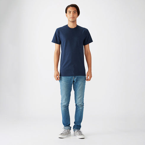 Blank Workwear T-Shirts with Pocket for Logo Print