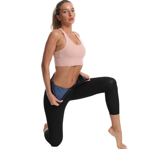 Bodybuilding Women's Leggings Capris Thermal Compression Pants
