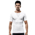 Breathable Men's Slimming Short Sleeve Seamless Shapewear