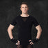 Breathable Men's Slimming Short Sleeve Seamless Shapewear