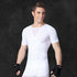 Breathable Men's Slimming Short Sleeve Seamless Shapewear