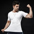 Breathable Men's Slimming Short Sleeve Seamless Shapewear