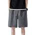 Breathable Men's Soft Relaxed Sweat Shorts with Pockets