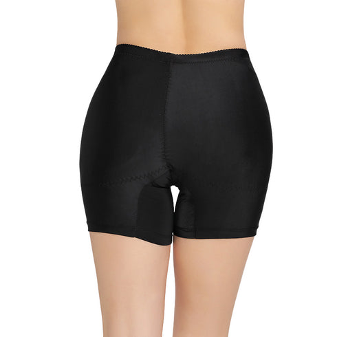 Breathable Mid Waisted Hip Pads Short Underwear for Women