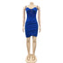 Breathable Spaghetti Strap Sequins Women's Bodycon Dresses
