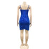 Breathable Spaghetti Strap Sequins Women's Bodycon Dresses