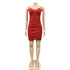 Breathable Spaghetti Strap Sequins Women's Bodycon Dresses