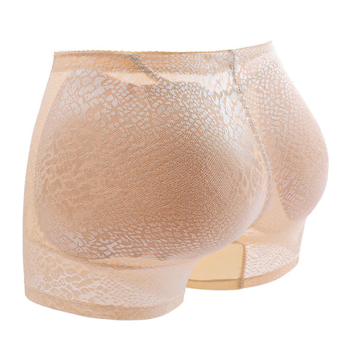 Breathable Women's Mid Waist Hip Pads Short Underwear