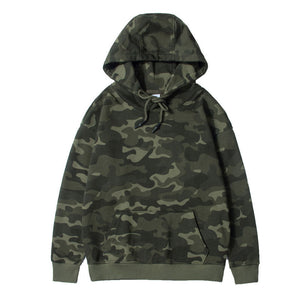 Camouflage Active Plus Size Men's Hoodies
