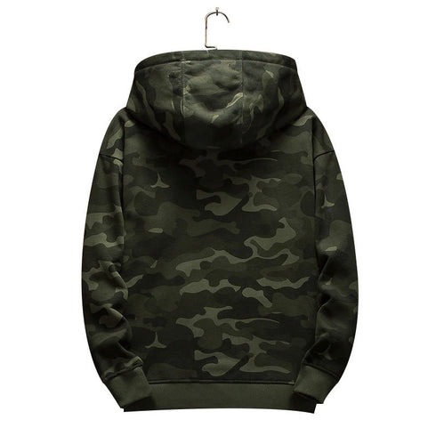 Camouflage Active Plus Size Men's Hoodies