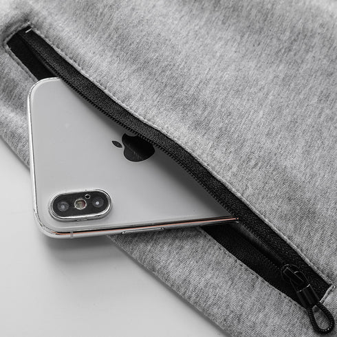 Casual Athletic Shorts for Men with Pockets and Elastic Waistband