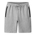 Casual Athletic Shorts for Men with Pockets and Elastic Waistband
