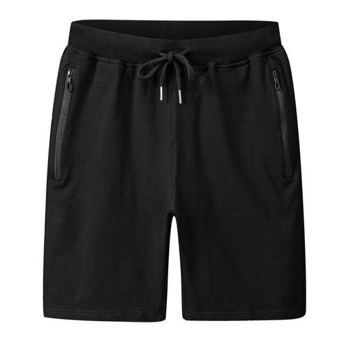 Casual Athletic Shorts for Men with Pockets and Elastic Waistband