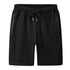 Casual Athletic Shorts for Men with Pockets and Elastic Waistband