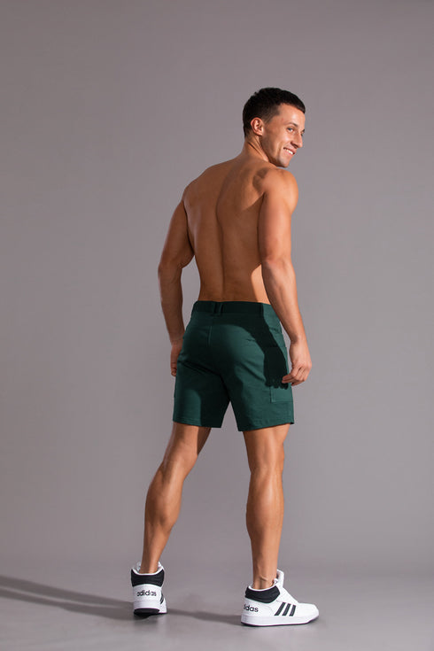 Casual Cargo Hiker Stretch Shorts for Men