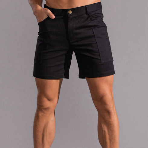 Casual Cargo Hiker Stretch Shorts for Men