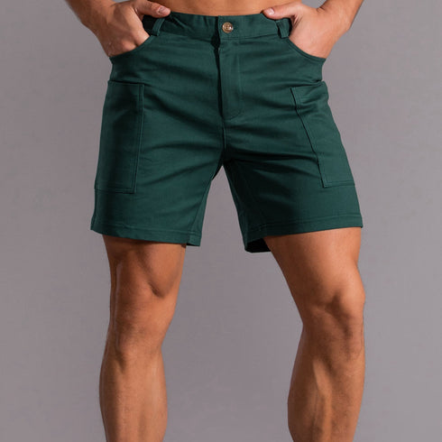 Casual Cargo Hiker Stretch Shorts for Men