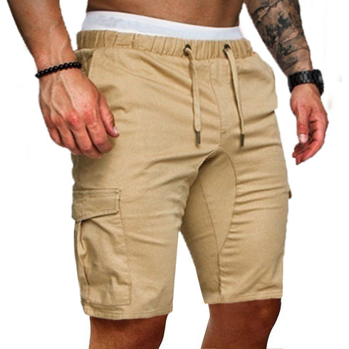 Casual Cargo Shorts Relaxed Fit Multi Pockets for Men