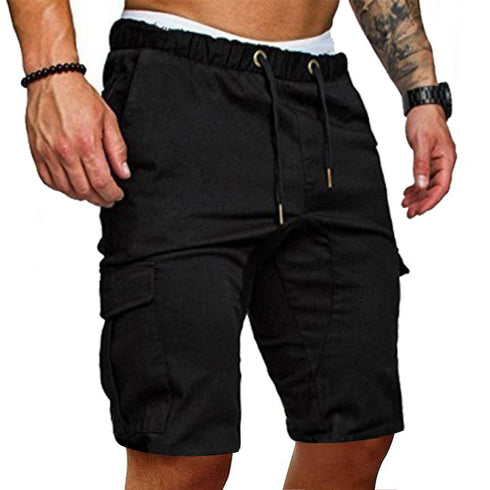 Casual Cargo Shorts Relaxed Fit Multi Pockets for Men