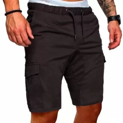 Casual Cargo Shorts Relaxed Fit Multi Pockets for Men