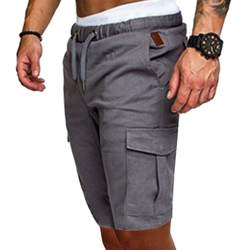 Casual Cargo Shorts Relaxed Fit Multi Pockets for Men