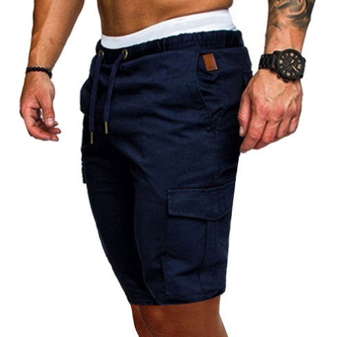 Casual Cargo Shorts Relaxed Fit Multi Pockets for Men