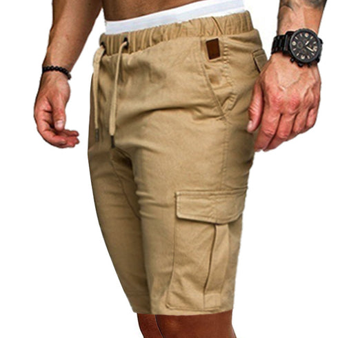 Casual Cargo Shorts Relaxed Fit Multi Pockets for Men
