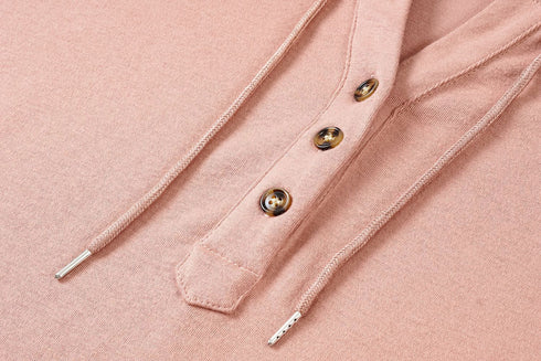Casual Long Sleeved Hoodie Plain Hoodies for Women