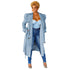 Casual Long Trench Coat Women's Button Outwear