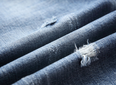 Casual Stretch Denim Mid Waisted Men's Denim Jean Shorts