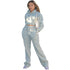 Casual Loose Women's Long Sleeve Hoodie Two Piece Outfits