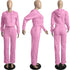 Casual Loose Women's Long Sleeve Hoodie Two Piece Outfits