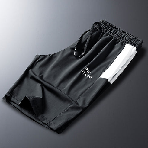 Casual Men's Elastic Waist Lightweight Athletic Gym Jogger Shorts