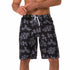 Casual Men's Quick Dry Printed Swim Trunks with Mesh Lining