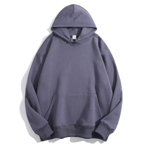 Casual Pullover Long Sleeve Hoodie with Kanga Pocket