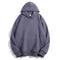 Casual Pullover Long Sleeve Hoodie with Kanga Pocket