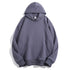 Casual Pullover Long Sleeve Hoodie with Kanga Pocket