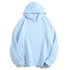 Casual Pullover Long Sleeve Hoodie with Kanga Pocket