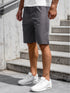 Casual Running Shorts for Men with Elastic Waistband