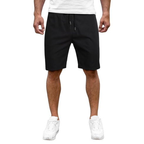 Casual Running Shorts for Men with Elastic Waistband