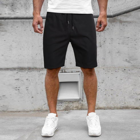 Casual Running Shorts for Men with Elastic Waistband