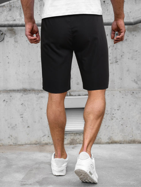 Casual Running Shorts for Men with Elastic Waistband