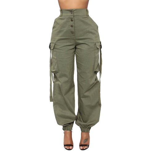 Casual Stylish Women's Multi-pocket Fashion Cargo Pants