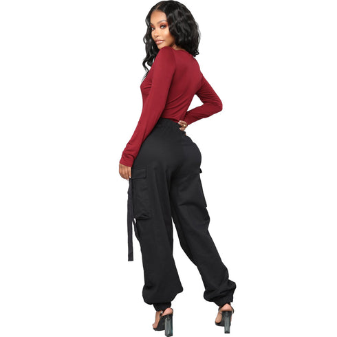 Casual Stylish Women's Multi-pocket Fashion Cargo Pants