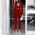 Casual Two Piece Outfits Women's Suit jacket Pants
